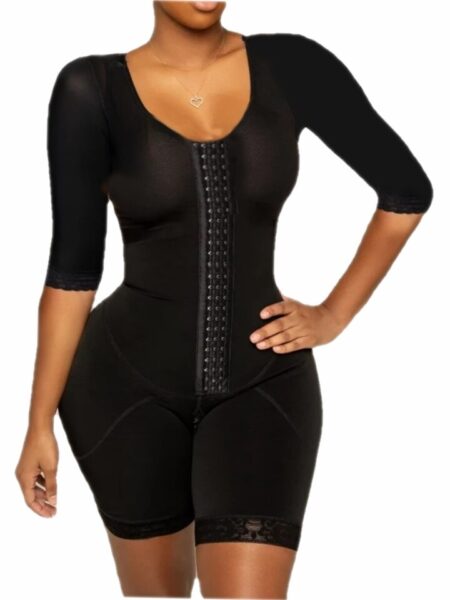 Full Body Shaping Bodysuits For Half Sleeve Compression Garment