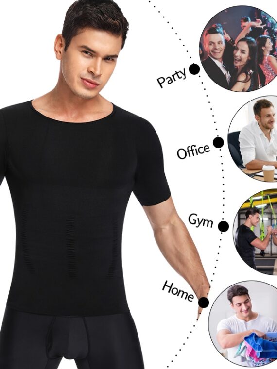 Men Body Shaper Slimming Compression