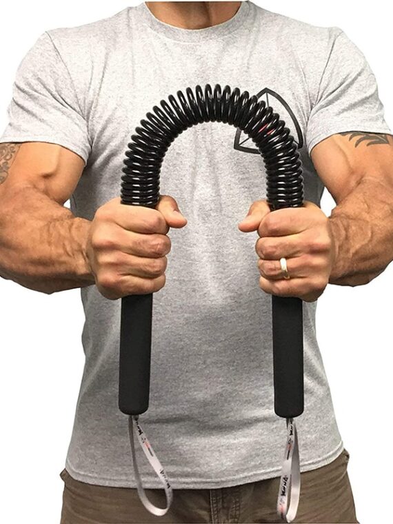 Arm Training Chest Strength Spring Power Twister Bar Arm Workout Triceps Equipment Power Wrist Fitness Muscle Exercise Rod