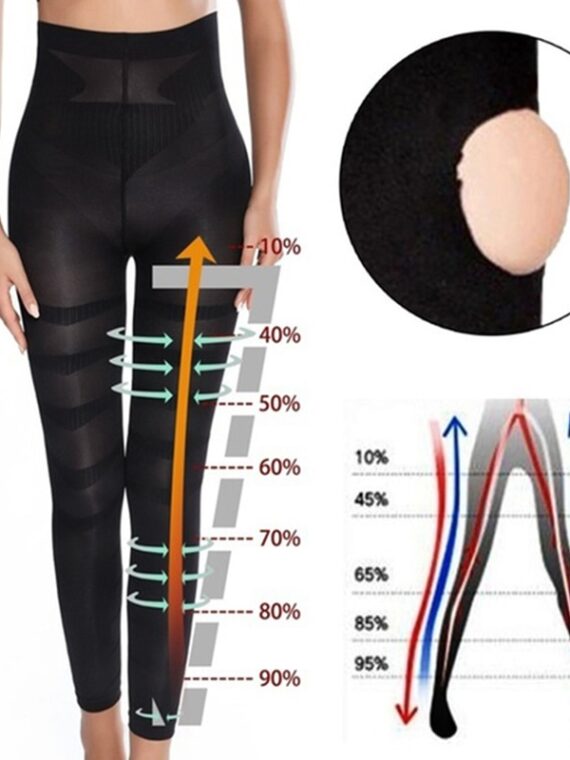 Anti Cellulite Compression Leggings Leg Shapewear