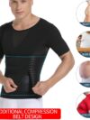 Mens Body Shaper Compression Shirt