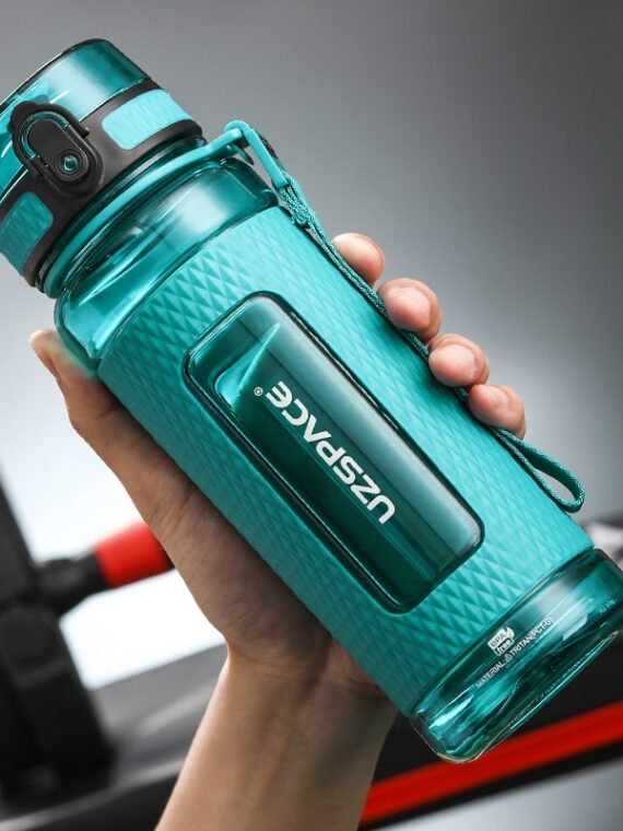 Sport Water Bottles BPA Free Portable Gym Anti-fall Leak-proof Large Capacity Fitness Kettle Tritan Plastic Drink Bottle