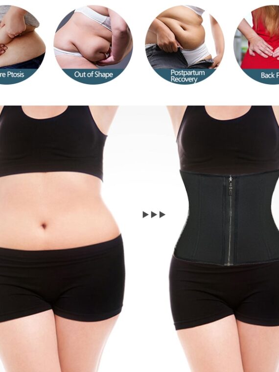 Sweat Sauna Waist Trimmer Belt Body Shaper Waist Trainer