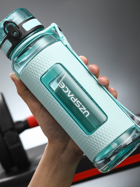 Sport Water Bottles BPA Free Portable Gym Anti-fall Leak-proof Large Capacity Fitness Kettle Tritan Plastic Drink Bottle