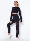 2 Piece Seamless Yoga Outfit Tracksuit