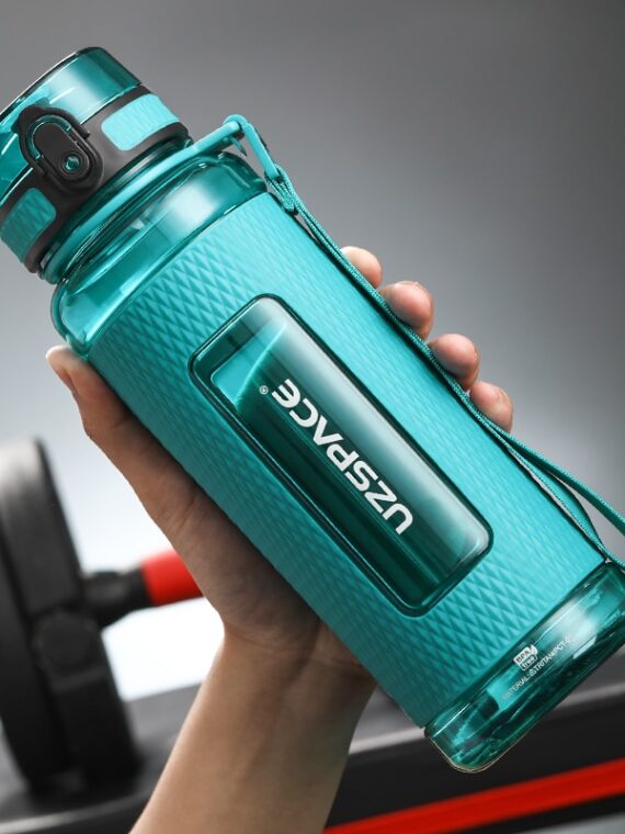 Sport Water Bottles BPA Free Portable Gym Anti-fall Leak-proof Large Capacity Fitness Kettle Tritan Plastic Drink Bottle