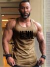 Summer Brand Fitness Tank Top Men Bodybuilding 2021 Gyms Clothing Fitness Men Shirt slim fit Vests Mesh Singlets Muscle Tops