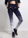 Chinese Style Printed Yoga leggings