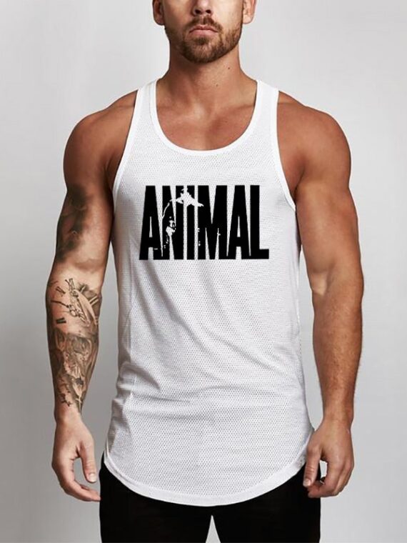 Summer Brand Fitness Tank Top Men Bodybuilding 2021 Gyms Clothing Fitness Men Shirt slim fit Vests Mesh Singlets Muscle Tops