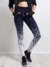 Chinese Style Printed Yoga leggings