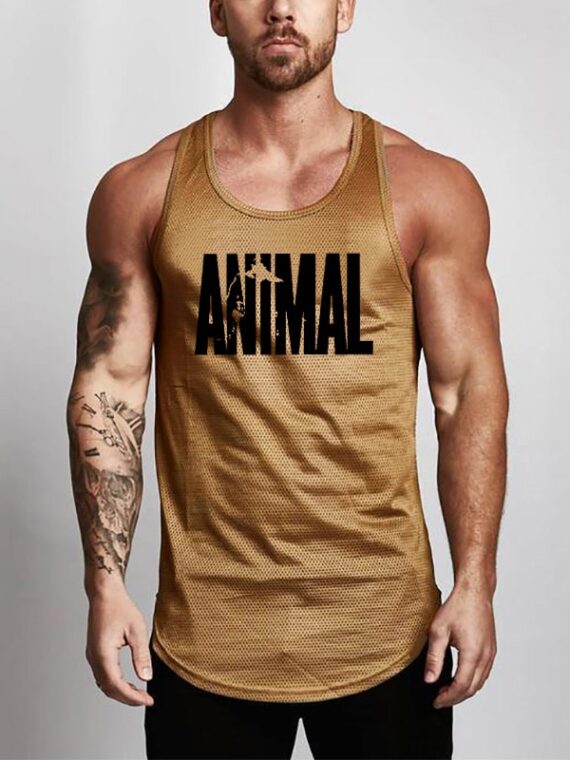 Summer Brand Fitness Tank Top Men Bodybuilding 2021 Gyms Clothing Fitness Men Shirt slim fit Vests Mesh Singlets Muscle Tops