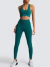 Sportswear Fitness Suit Sports Bra Leggings 2 Piece Sets