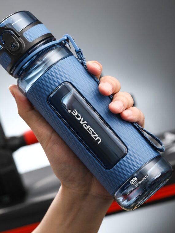 Sport Water Bottles BPA Free Portable Gym Anti-fall Leak-proof Large Capacity Fitness Kettle Tritan Plastic Drink Bottle