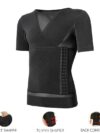 Mens Body Shaper Compression Shirt