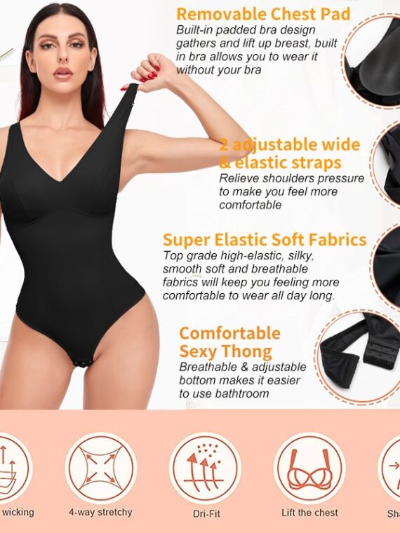 Body Shapewear Thong Sexy Bodysuit