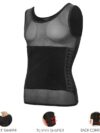 Mens Body Shaper Compression Shirt