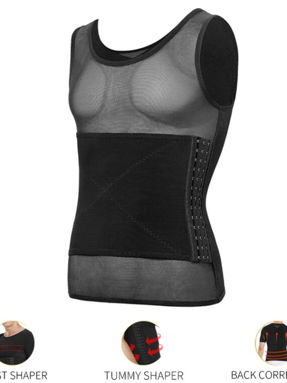 Mens Body Shaper Compression Shirt