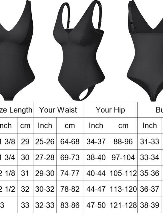 Body Shapewear Thong Sexy Bodysuit