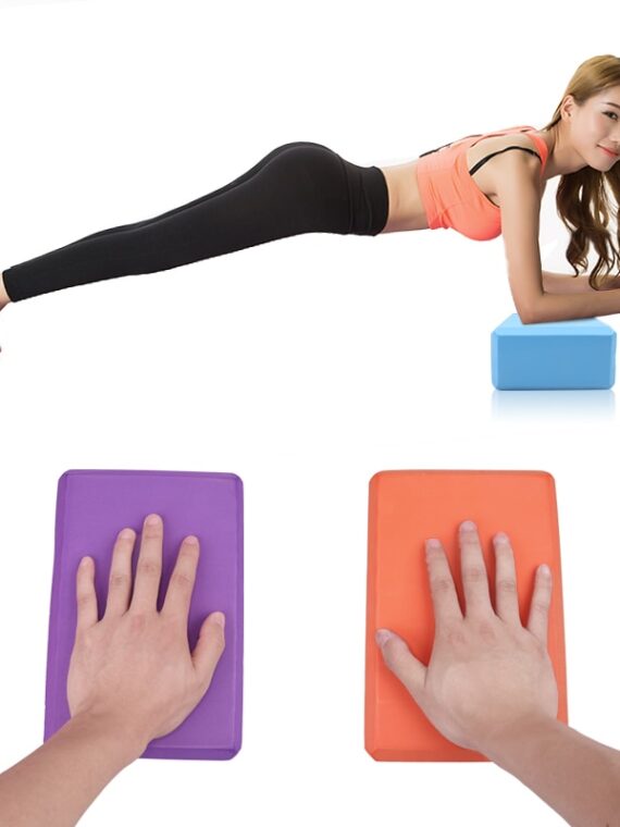 EVA Gym Blocks Foam Brick Training Exercise Fitness Set Tool Yoga Bolster Pillow Cushion Stretching Body Shaping yoga blocks