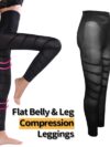 Anti Cellulite Compression Leggings Leg Shapewear