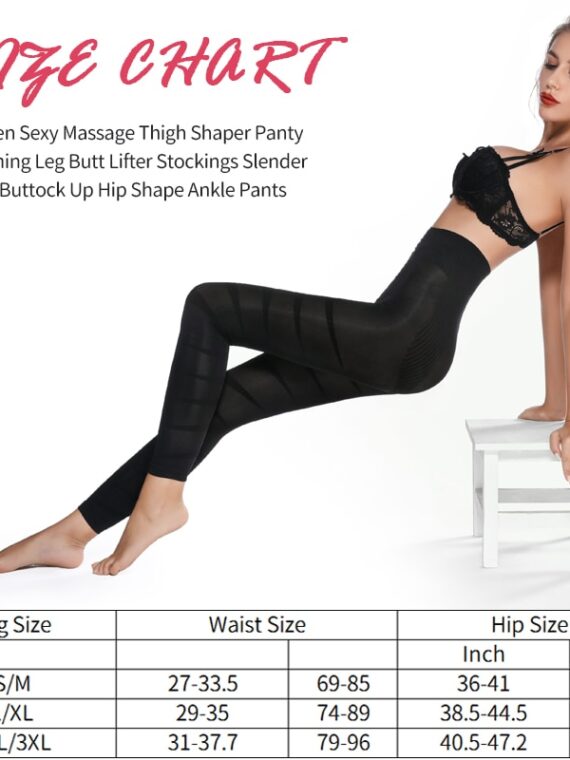 Anti Cellulite Compression Leggings Leg Shapewear