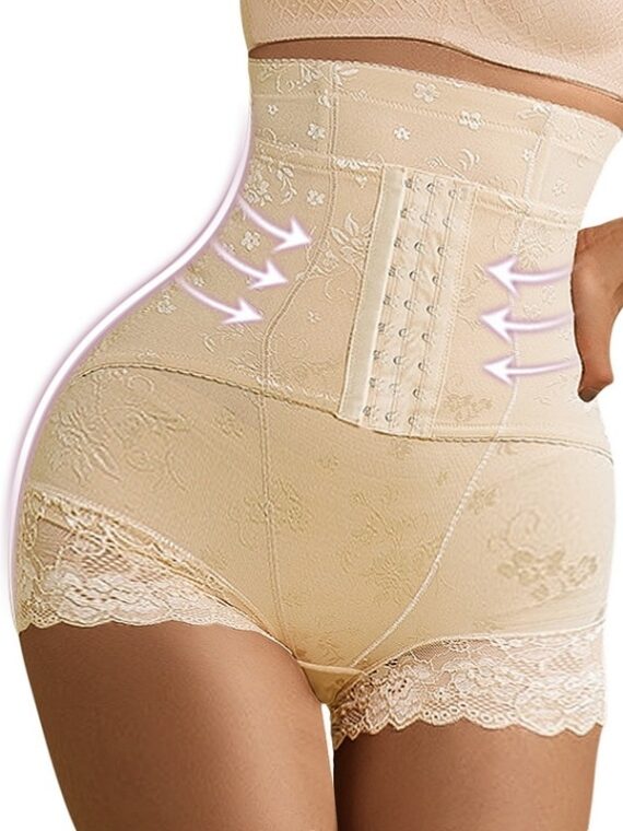 High Waist Trainer Body Zip Shaper Panties