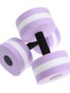 2pcs Water Weights For Pool Exercise Set Water Aerobics Weights Water Aerobic Dumbbells Swimming Pool Barbells Random Color