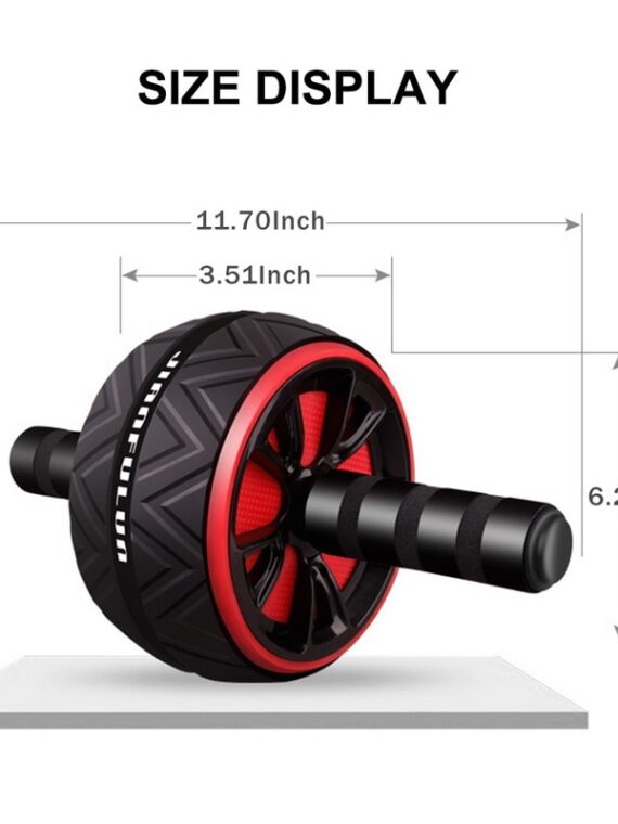 2022 New Ab Roller No Noise Abdominal Wheel Ab Roller Stretch Trainer For Arm Waist Leg Exercise Gym Fitness Equipment