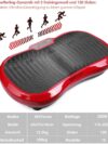 Vibration Plate Exercise Machine Whole Body Workout Fitness Vibration Platform Machine Home Training Equipment with Resistance B