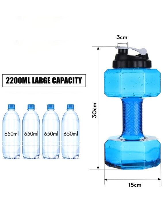 Dumbbells Sports Water Bottle Weights Exercise Dumbbells Bottles Fitness Bodybuilding Dumbbell For Men Camping Cycling Bottle