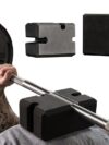 Bench Press Block Gym Fitness Body Shaping Workout Exercise Benching Grip Adjuster Barbell Deep Squat Training Pad 24BD