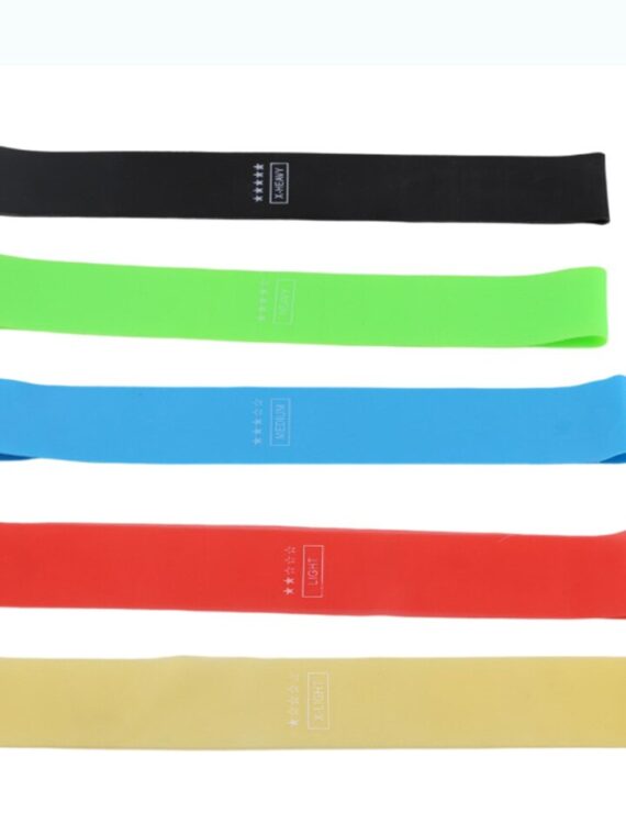 5pcs Resistance Bands Gym Strength Training Fitness Equipment Expander Yoga Rubber band