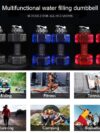 Dumbbells Sports Water Bottle Weights Exercise Dumbbells Bottles Fitness Bodybuilding Dumbbell For Men Camping Cycling Bottle