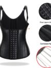 Latex waist trainer women binders shapers