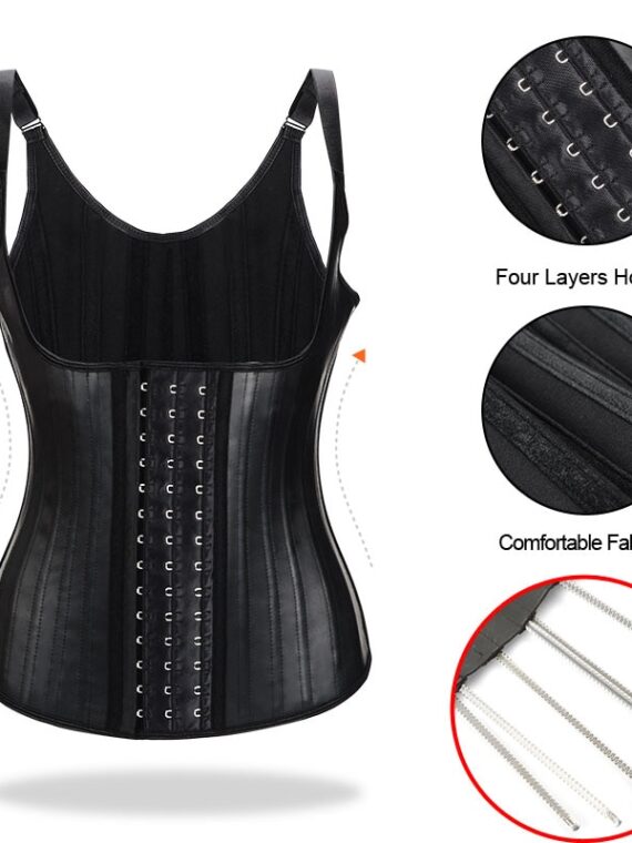 Latex waist trainer women binders shapers