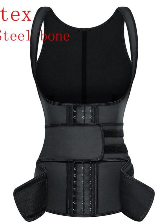 Latex waist trainer women binders shapers