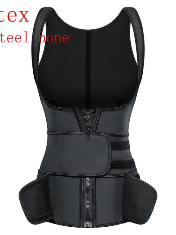 Latex waist trainer women binders shapers