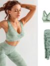 Camo Gym Set Women Tracksuit