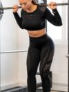 Women Tracksuit Sexy Sport Suit Gym Clothing