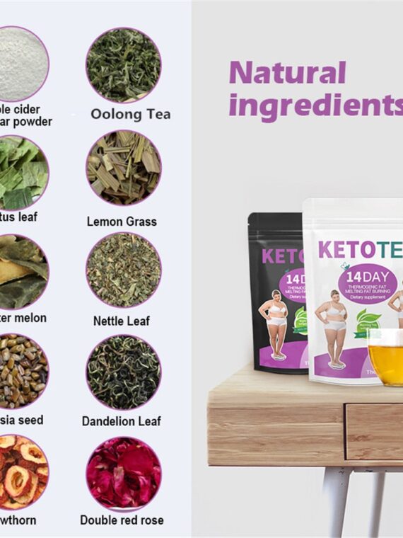 KETO Detox Tea Fast Slimming Drink Colon Cleanse