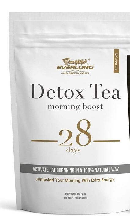 Natural Morning Boost and Night Cleanse Tea Detox