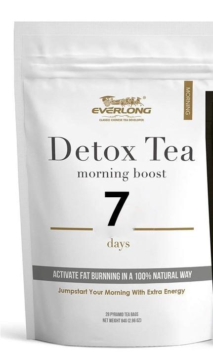 Natural Morning Boost and Night Cleanse Tea Detox