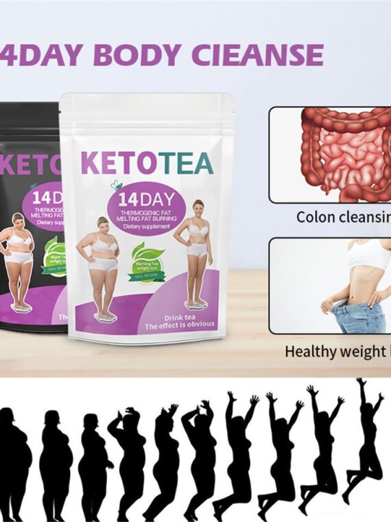 KETO Detox Tea Fast Slimming Drink Colon Cleanse